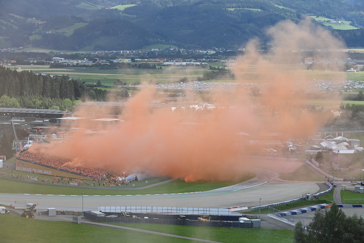 Die Fans in Spielberg 