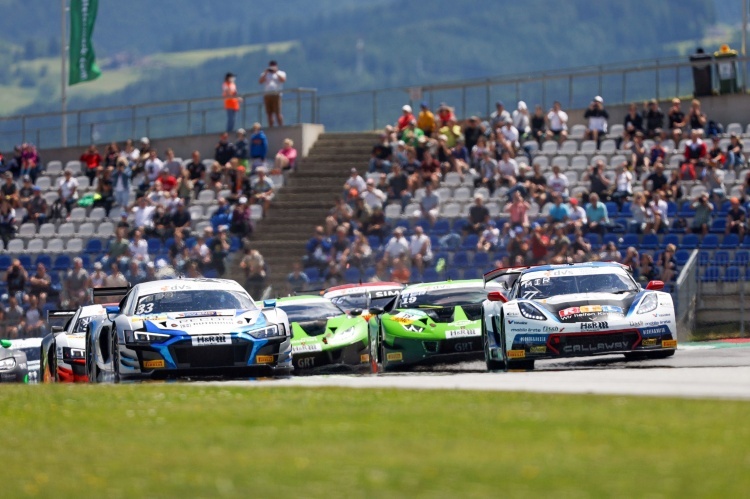 Ganz vorne: Die Corvette C7 GT3-R auf dem Red Bull RIng