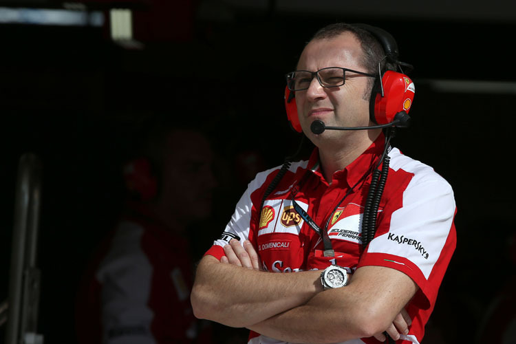 Keine Aussagen zum Kräfteverhältnis: Ferrari-Teamchef Stefano Domenicali bleibt vorsichtig
