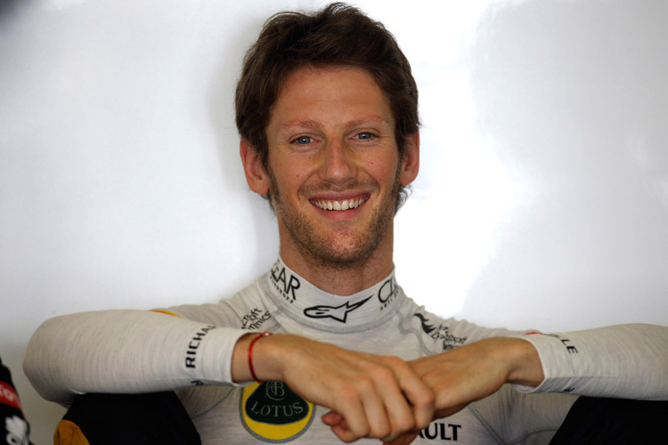 Romain Grosjean freut sich auf sein eisiges Abenteuer