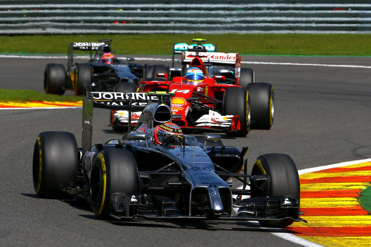 Kevin Magnussen genoss das Duell mit Ferrari-Star Fernando Alonso