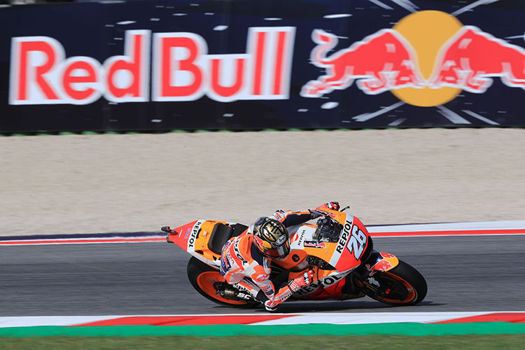 Dani Pedrosa auf der Repsol-Honda in Misano