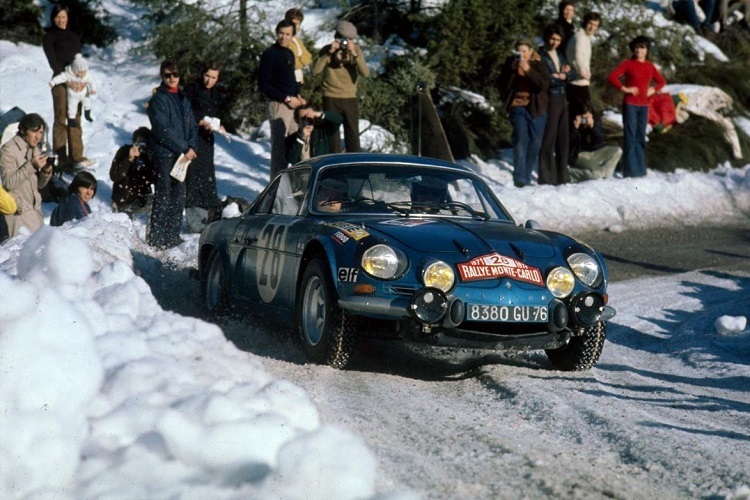 Ove Andersson bei seinem Sieg bei der Rallye Monte Carlo 1971