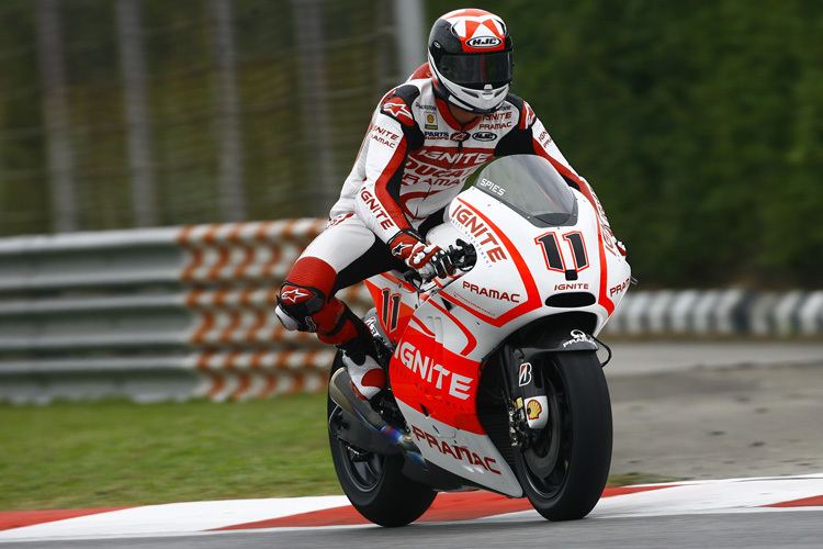 Ben Spies auf der Ignite Pramac Ducati