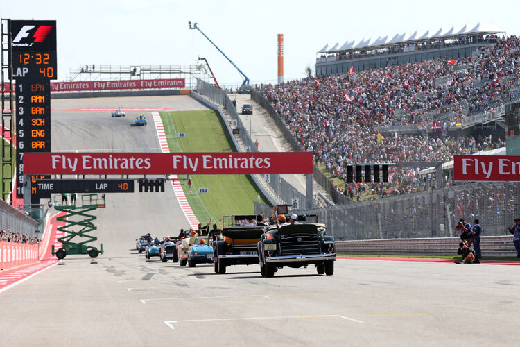 Die Teams und Fahrer sind gerne in Austin