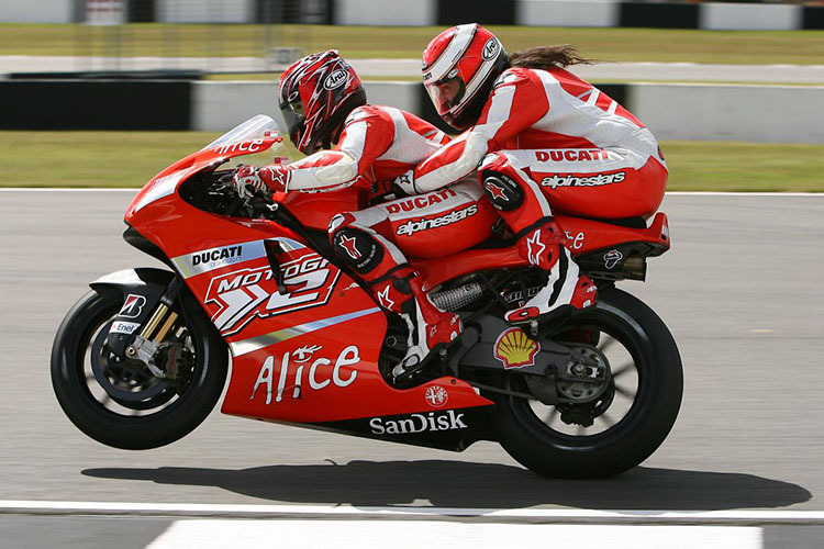 Fahren Sie mit Randy Mamola in Silverstone