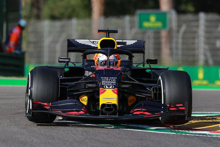 Max Verstappen 2020 in Imola