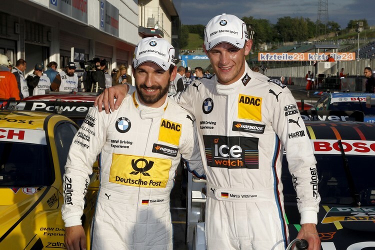 Fahrlehrer Timo Glock und Marco Wittmann