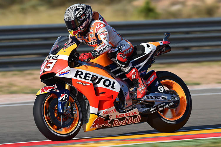 Marc Márquez auf der Honda RC213V