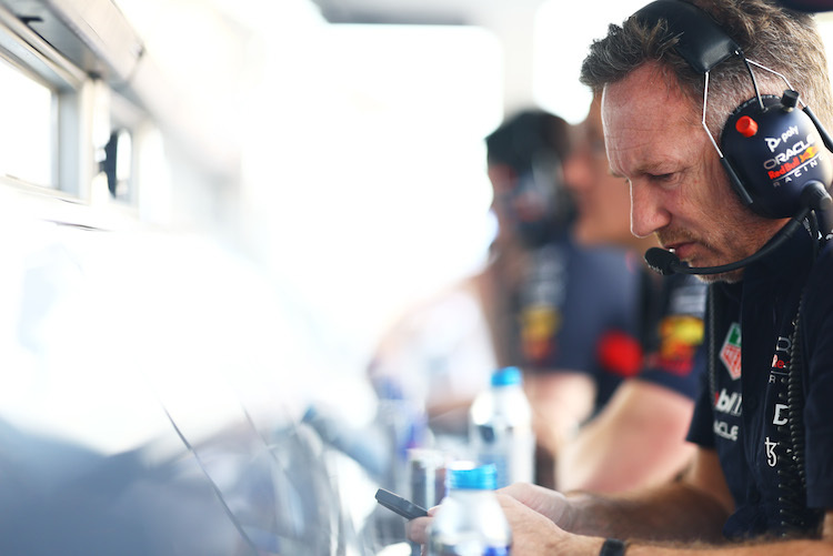 Red Bull Racing-Teamchef Christian Horner