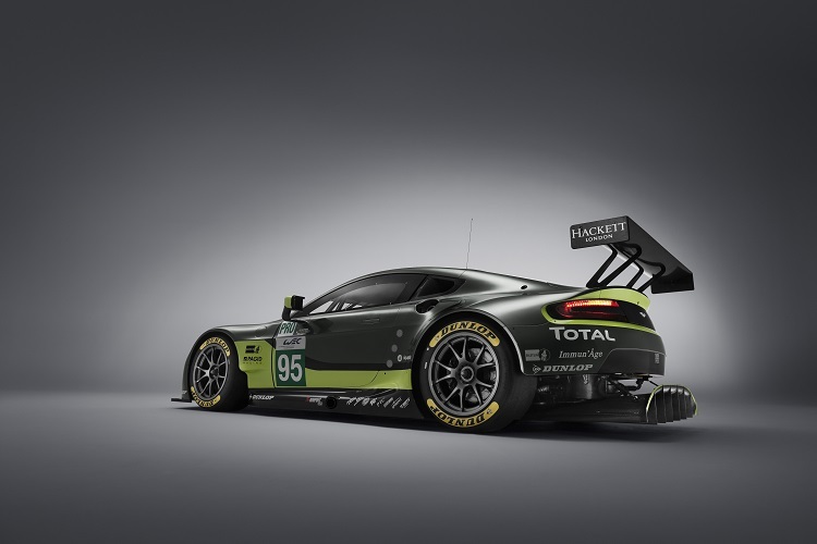 Neues Design: Der Aston Martin V8 Vantage GTE für die FIA WEC