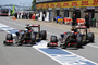 Die Lotus waren im Training saustark