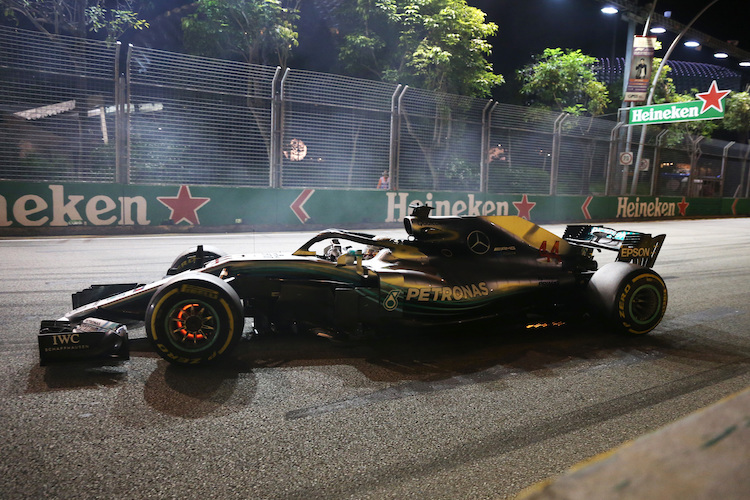 Lewis Hamilton 2018 in Singapur