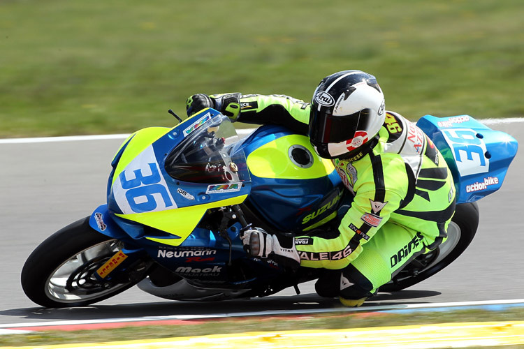 Marc Neumann fuhr 2012 in der IDM Supersport