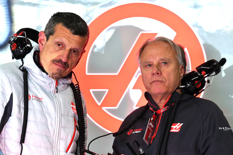 Günther Steiner und Gene Haas