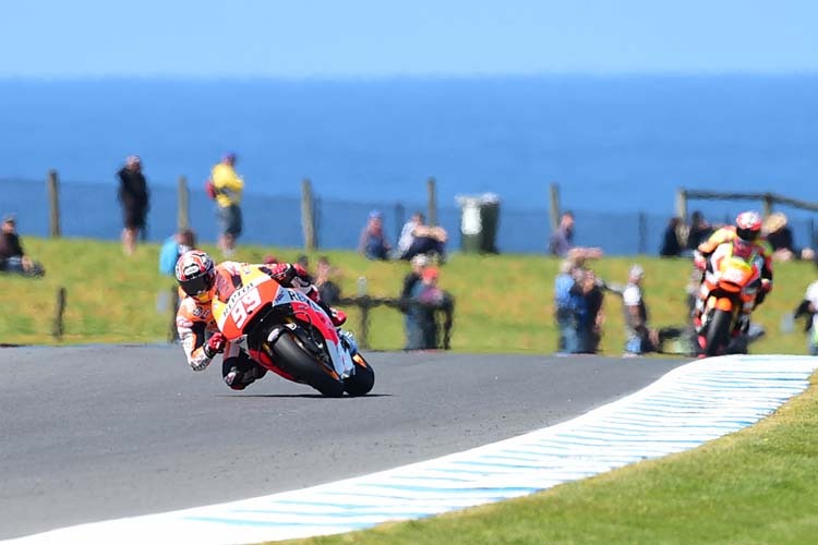 Weltmeister Marc Márquez auf Phillip Island