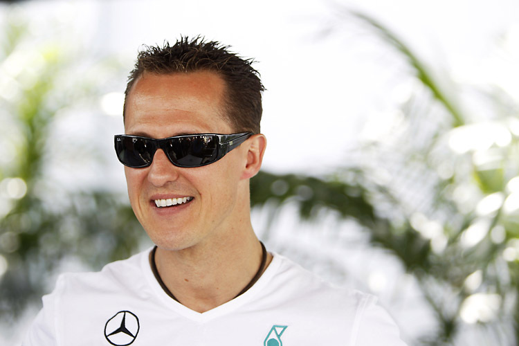 schumi vor spa 2010