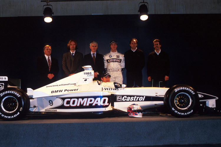 Bei Williams gab Jenson Button im Jahre 2000 sein Formel-1-Debüt