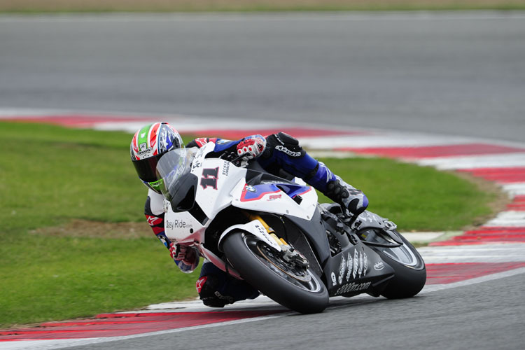 Troy Corser beim Meeting in Silverstone