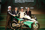 Vito Ippolito (FIM), Francesco Starace (Enel), Loris Capirossi und Dorna-Chef Carmelo Ezpeleta (v.l.)