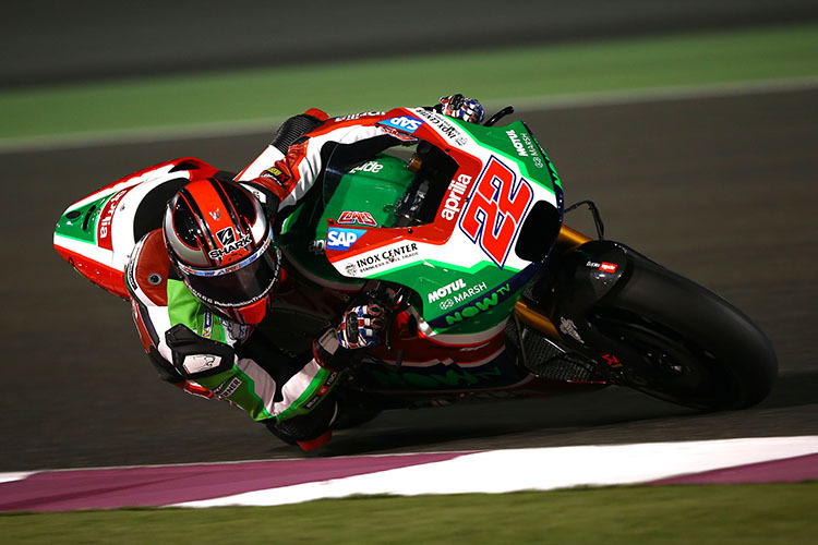 Sam Lowes auf der Aprilia RS-GP