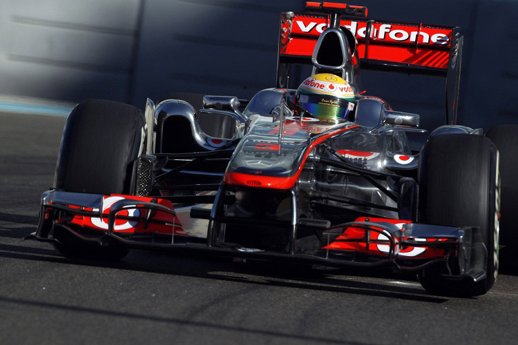Schnelles Gespann – Hamilton und sein McLaren