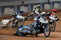 Jason Doyle (vorne) ist auf Goldkurs