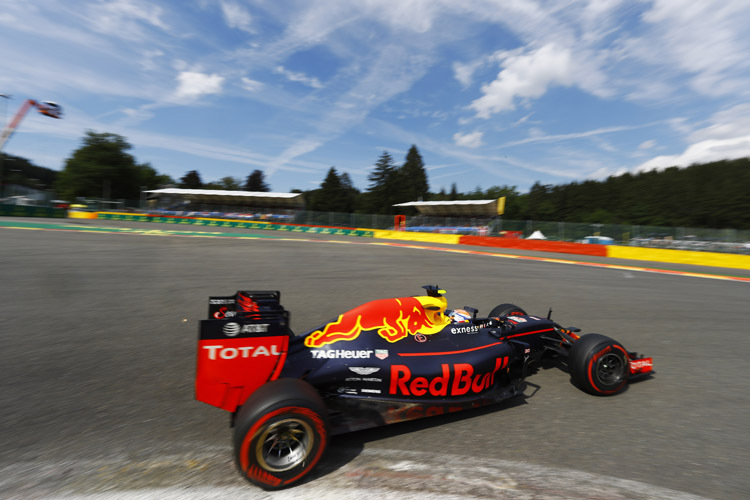 Max Verstappen drehte die schnellste FP2-Runde