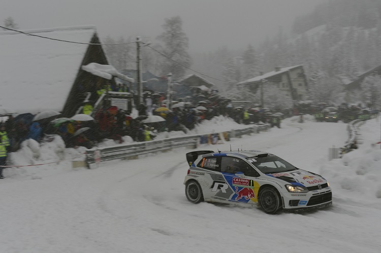 Sébastien Ogier auf dem «Turini»