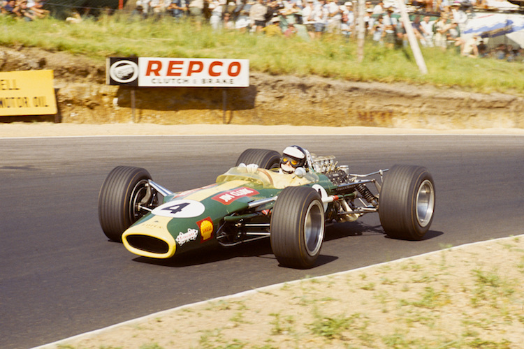 Kyalami 1968: Auf dem Weg zu seinem letzten GP-Sieg