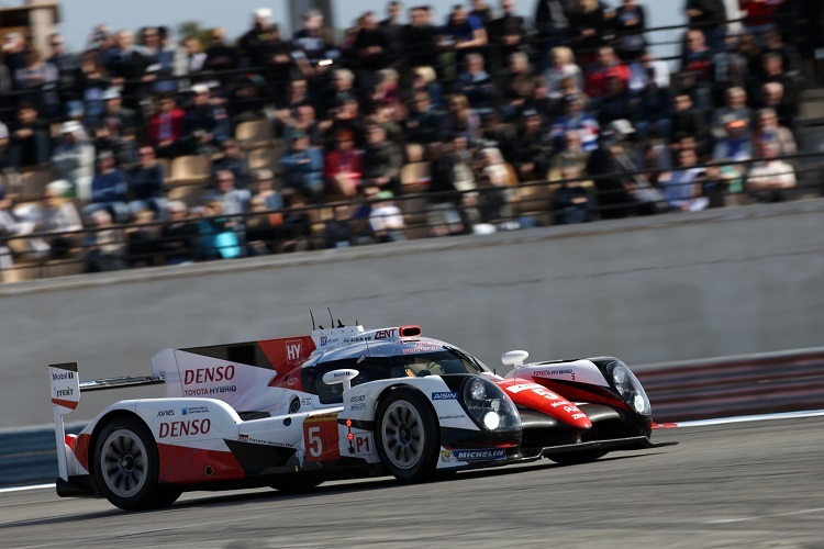 Toyota ist mit dem neuen TS050 Hybrid in diesem Jahr der grosse Herausforderer in der FIA WEC