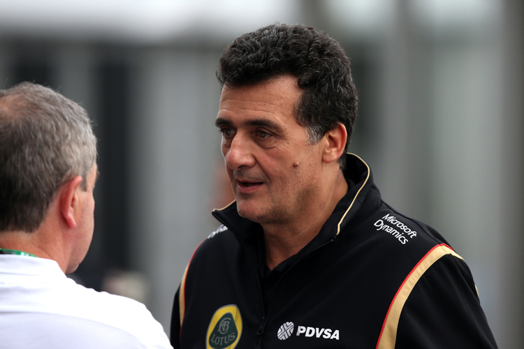 Der stellvertretende Lotus-Teamchef Federico Gastaldi hat die Qual der Wahl
