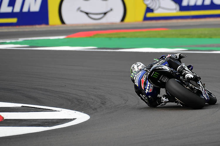 Maverick Viñales fühlte sich in Silverstone am Freitag wohl