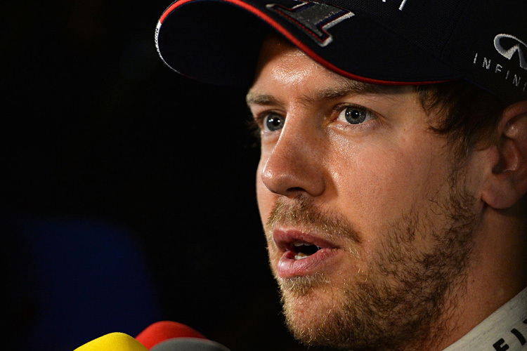 Sebastian Vettel in Singapur