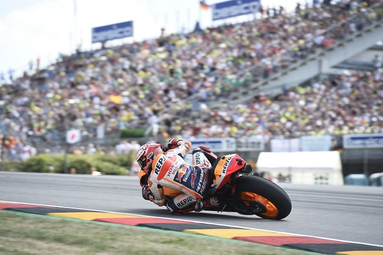 Marc Márquez auf dem Sachsenring