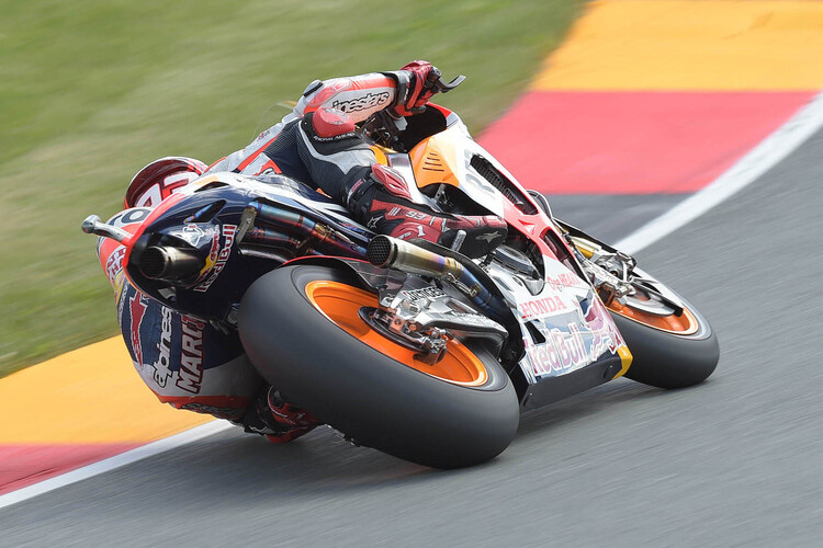 Marc Márquez auf dem Sachsenring 2015