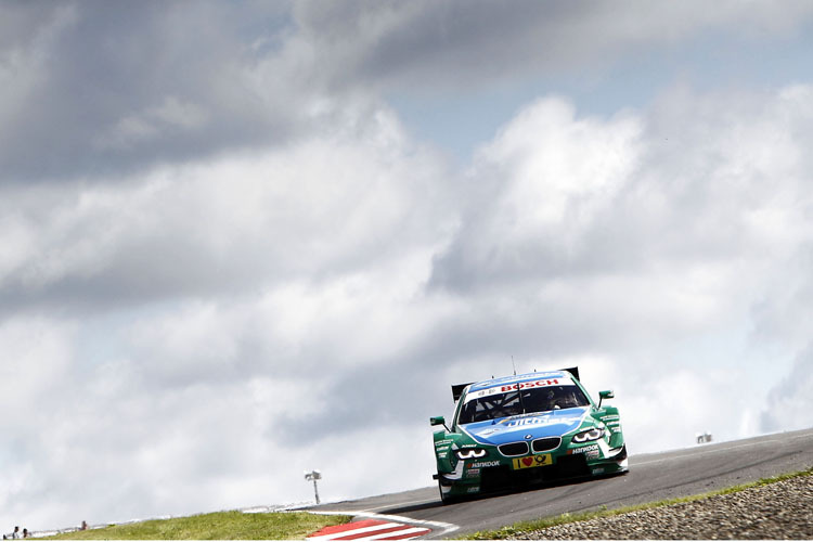 Dunkte Wolken vetrieben: Augusto Farfus auf dem Moscow Raceway