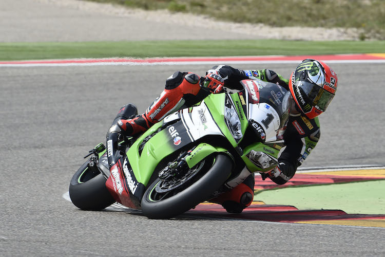 Tom Sykes hatte im zweiten Rennen Nerven aus Stahl