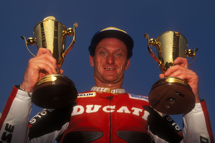 Trophäensammler Carl Fogarty