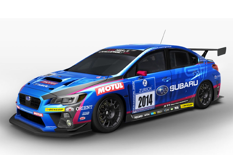 Bereichert seit sieben Jahren das 24h-Rennen: Die Subaru-Werksabordnung