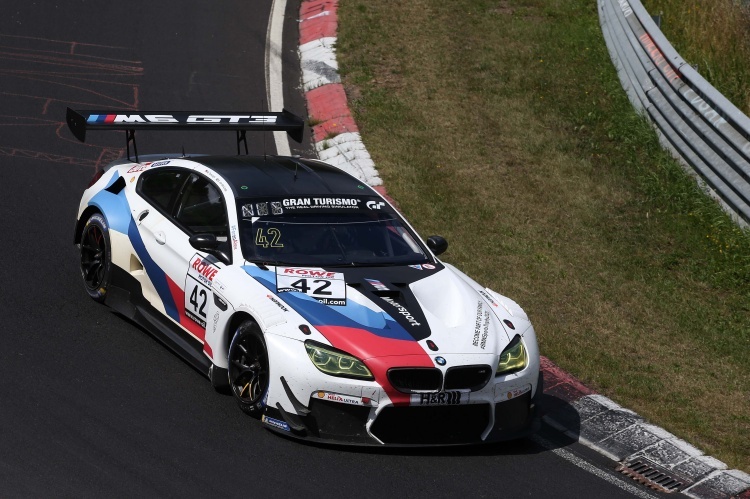 Der BMW M6 GT3 von Schnitzer wird von Augusto Farfus, Jens Klingmann, Martin Tomczyk, Sheldon v.d.Linde gefahren