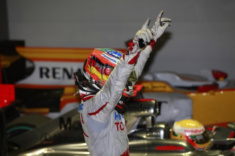 Timo Glock freute sich über seinen zweiten Platz