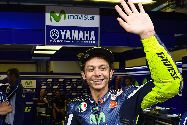 Valentino Rossi freut sich auf die österreichischen Fans
