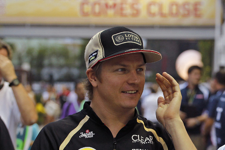 Zu viel Geschwätz im Ohr: Kimi Räikkönen