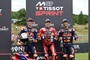 Sprint-Podium mit Überraschungen: Marc Marquez zwischen Pedro Acosta und Enea Bastianini