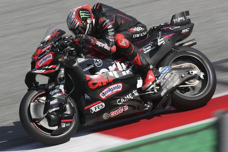 Schnellster im Warm-up: Aprilia-Ass Marco Bezzecchi