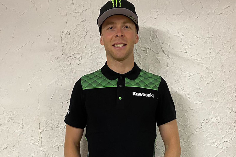 Kawasaki-Werksfahrer Romain Febvre