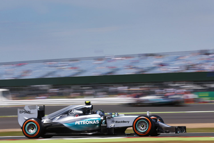 Nico Rosberg hatte Glück, er kann das Qualifying bestreiten