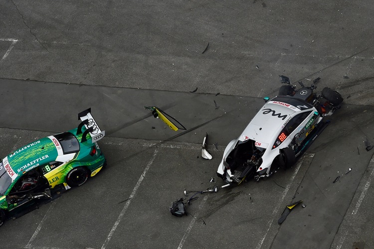 Mike Rockenfeller und Gary Paffett