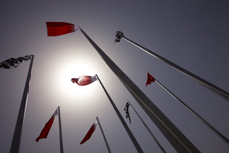 Eine Herausforderung: Der Wind in Bahrain